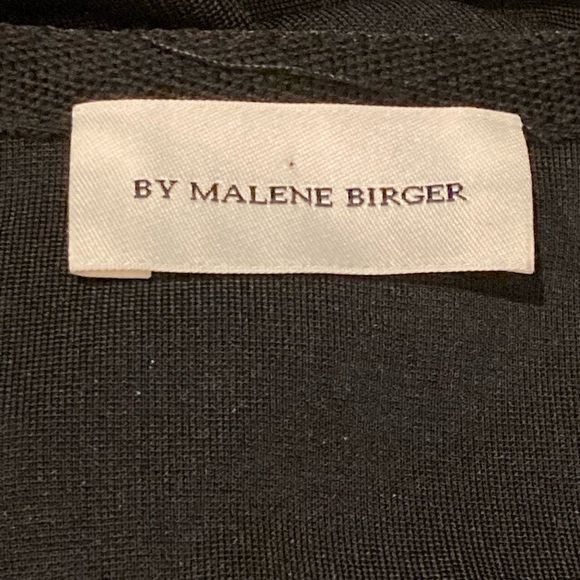 NWT By Malene Birger Cheyla Ruched Long Sleeve Black Maxi Dress - Sz XS - Picture 7 of 11